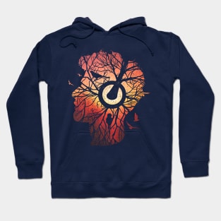 Tree roots music Hoodie